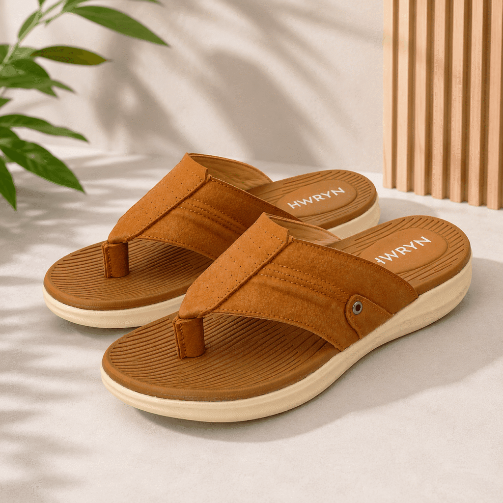 Toe-Post Sandal – Tan Brown