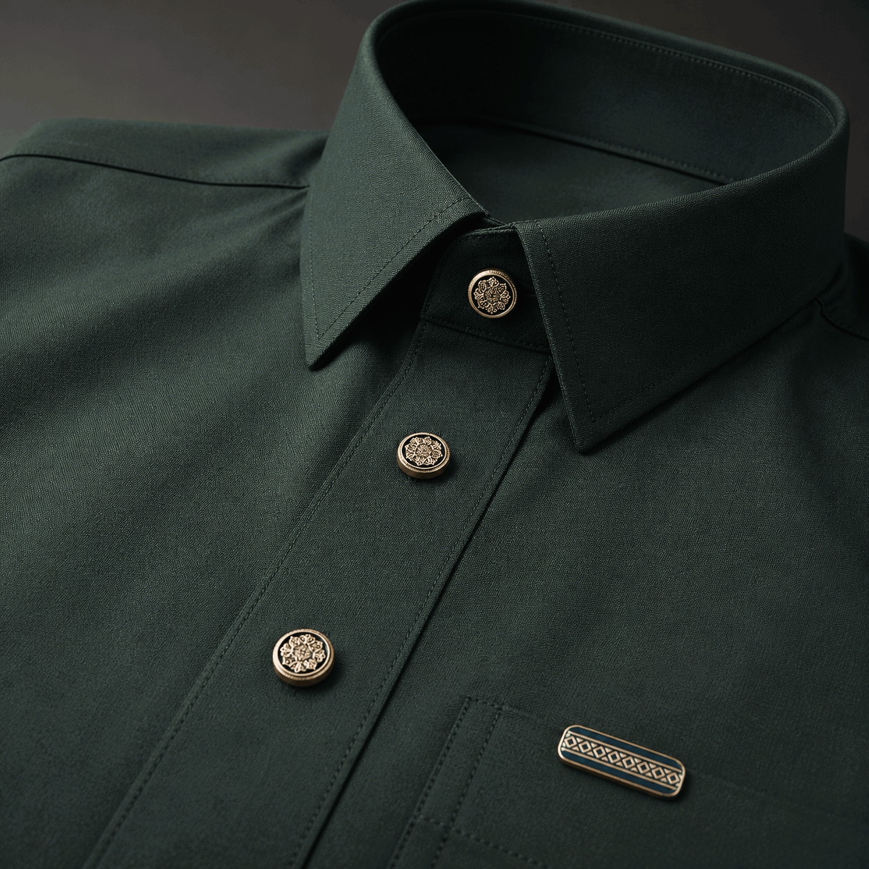 Indonesian Streech — Dark Green - Image 2